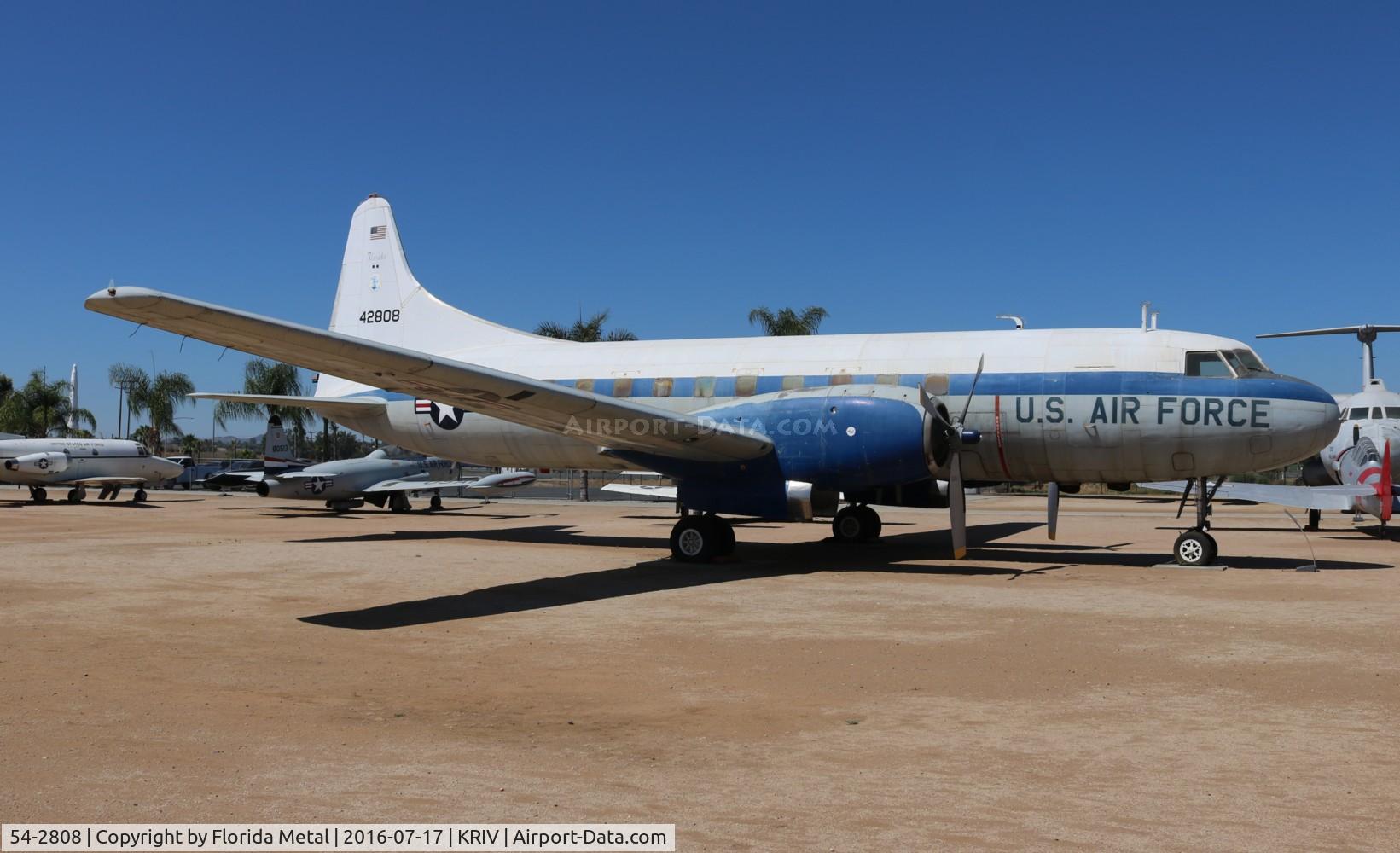 54-2808, 1954 Convair VC-131D (CV340) C/N 204, C-131 zx