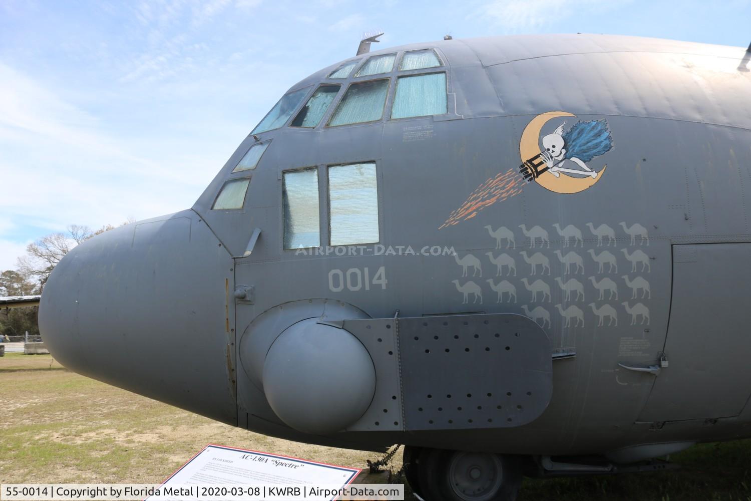 55-0014, 1955 Lockheed AC-130A Hercules C/N 182-3041, AC-130 zx