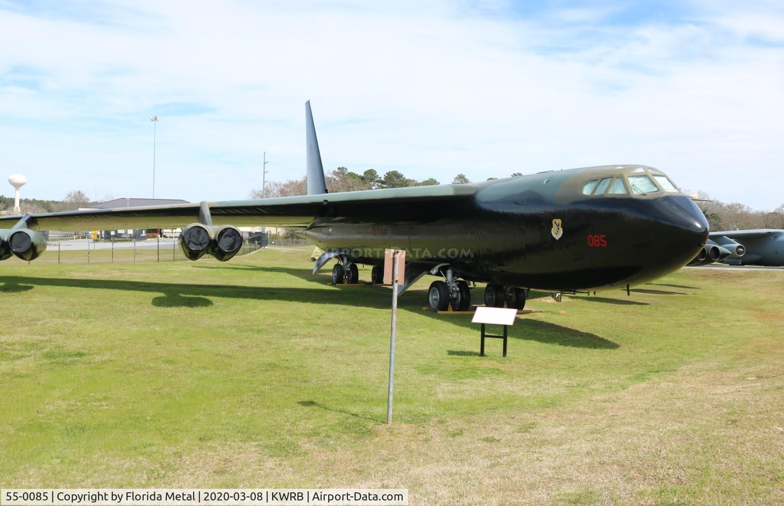 55-0085, 1955 Boeing B-52D Stratofortress C/N 17201, B-52 zx