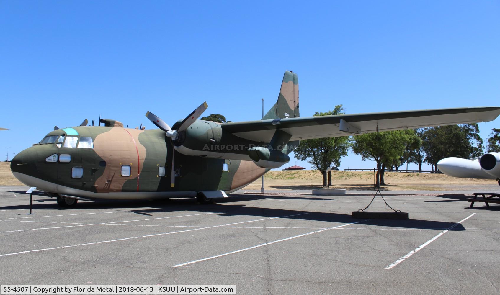 55-4507, 1955 Fairchild C-123B Provider C/N 20168, C-123 zx