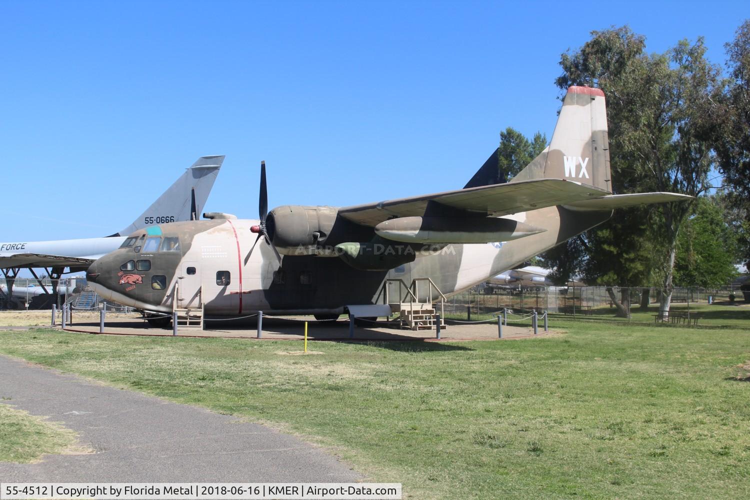 55-4512, 1955 Fairchild C-123K Provider C/N 20173, C-123 zx