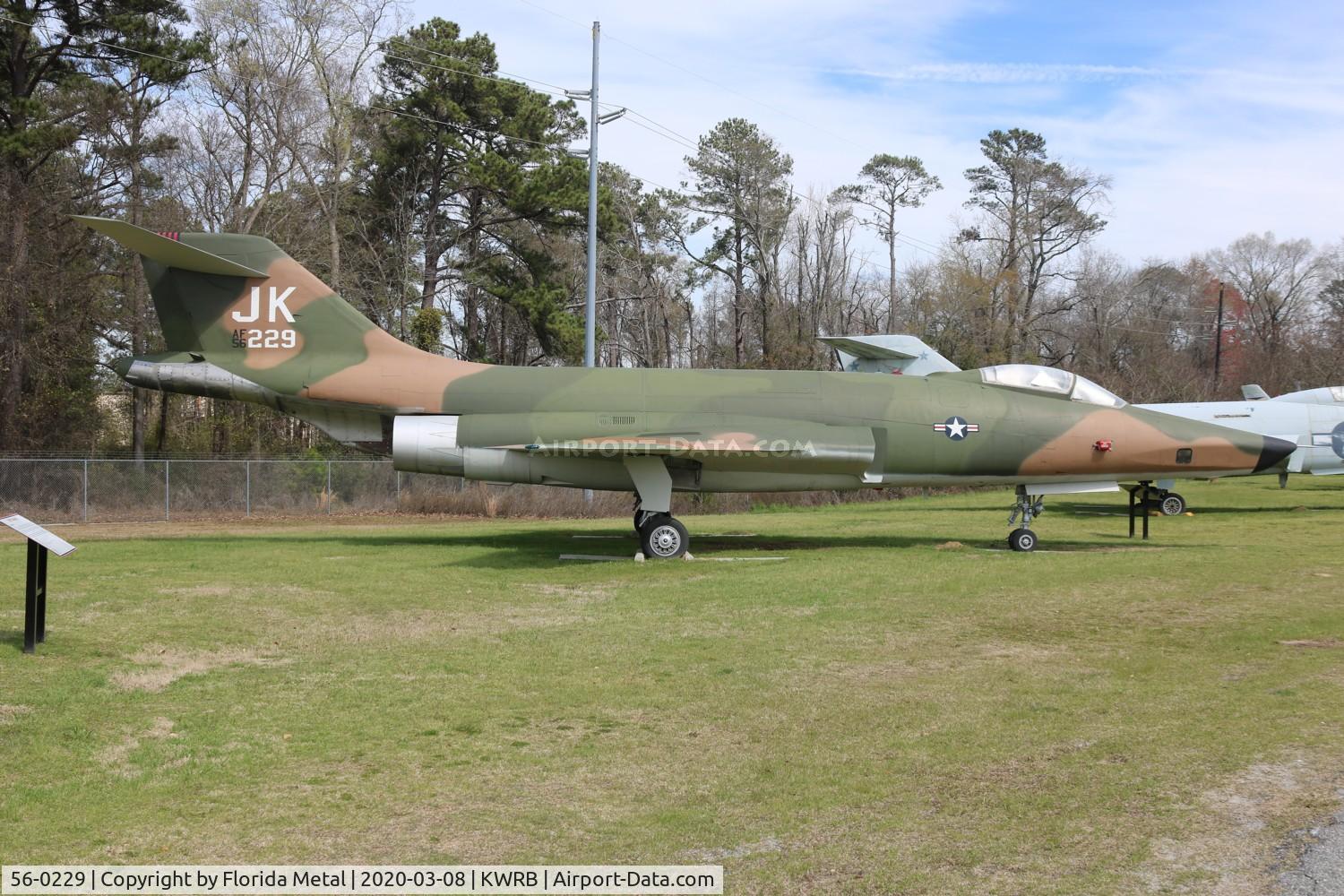 56-0229, 1956 McDonnell RF-101C Voodoo C/N 249, F-101 zx