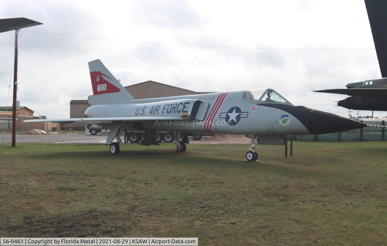 56-0461, 1956 Convair F-106A Delta Dart C/N 8-24-11, F-106 zx