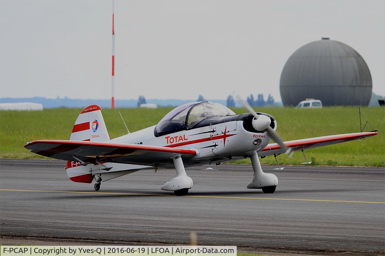 F-PCAP, Mudry CAP-10 C/N A5, Mudry CAP-10, Taxiing, Avord Air Base 702 (LFOA) Open day 2016