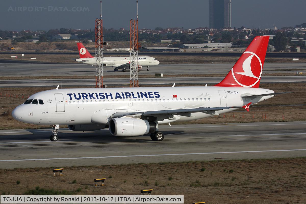 TC-JUA, 2005 Airbus A319-132 C/N 2404, at ist