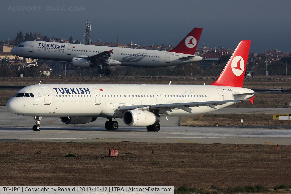 TC-JRG, 2007 Airbus A321-231 C/N 3283, at ist
