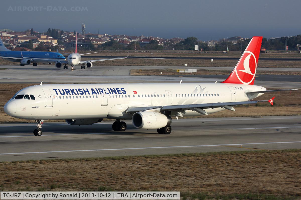 TC-JRZ, 2012 Airbus A321-231 C/N 5118, at ist