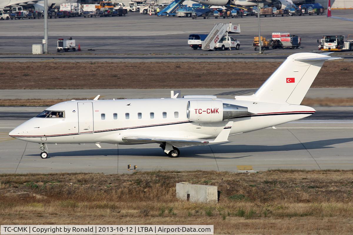 TC-CMK, 2008 Bombardier Challenger 605 (CL-600-2B16) C/N 5767, at ist