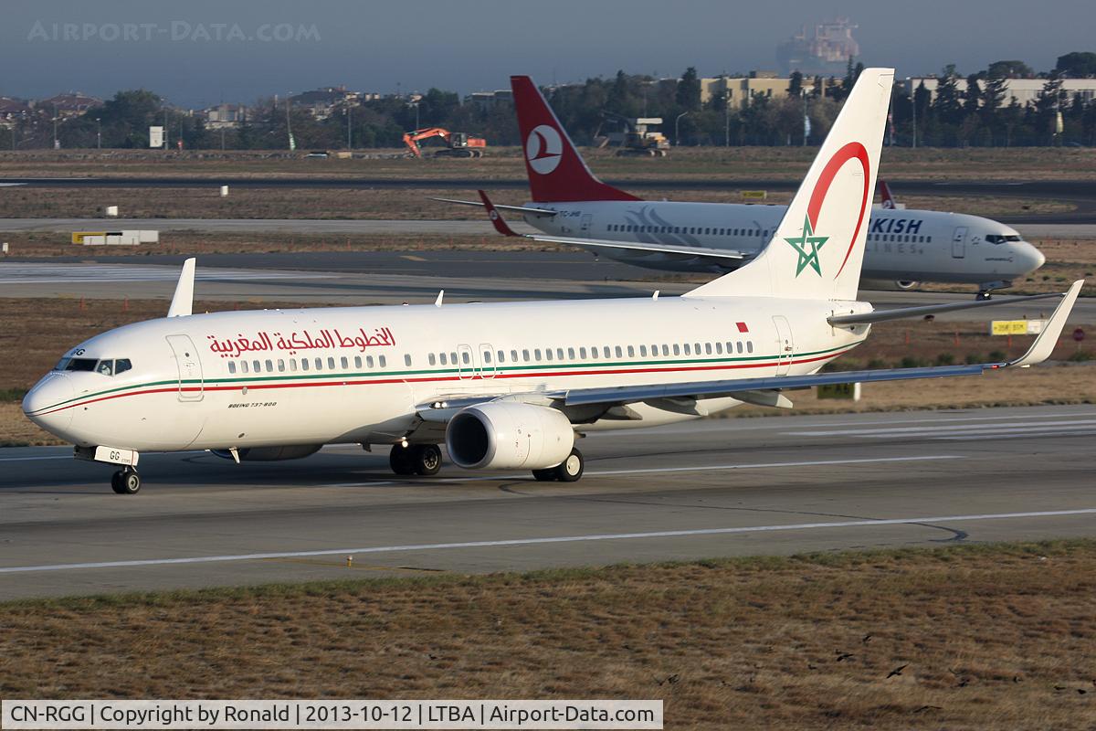 CN-RGG, 2011 Boeing 737-86N C/N 36829, at ist