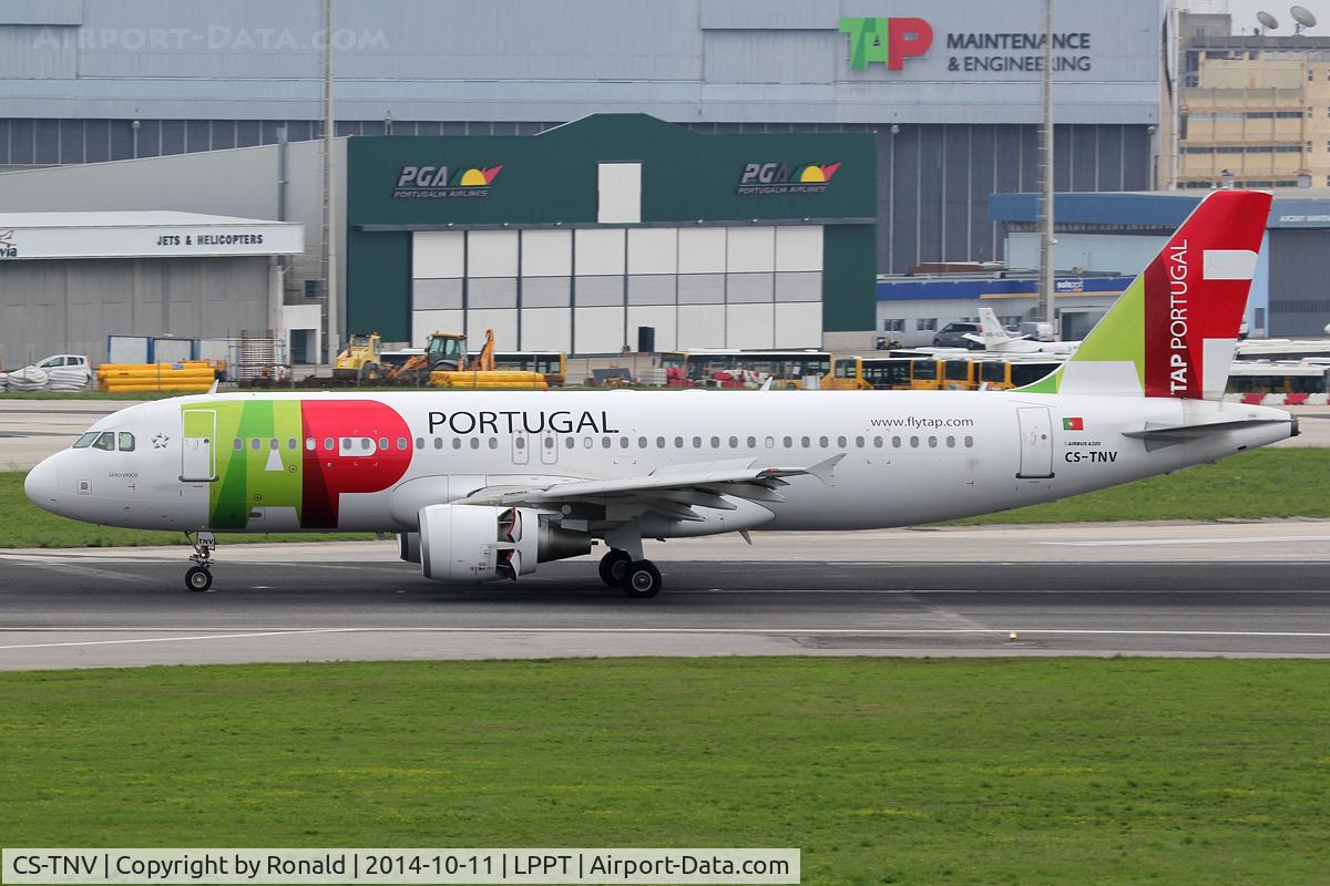 CS-TNV, 2009 Airbus A320-214 C/N 4143, at lis