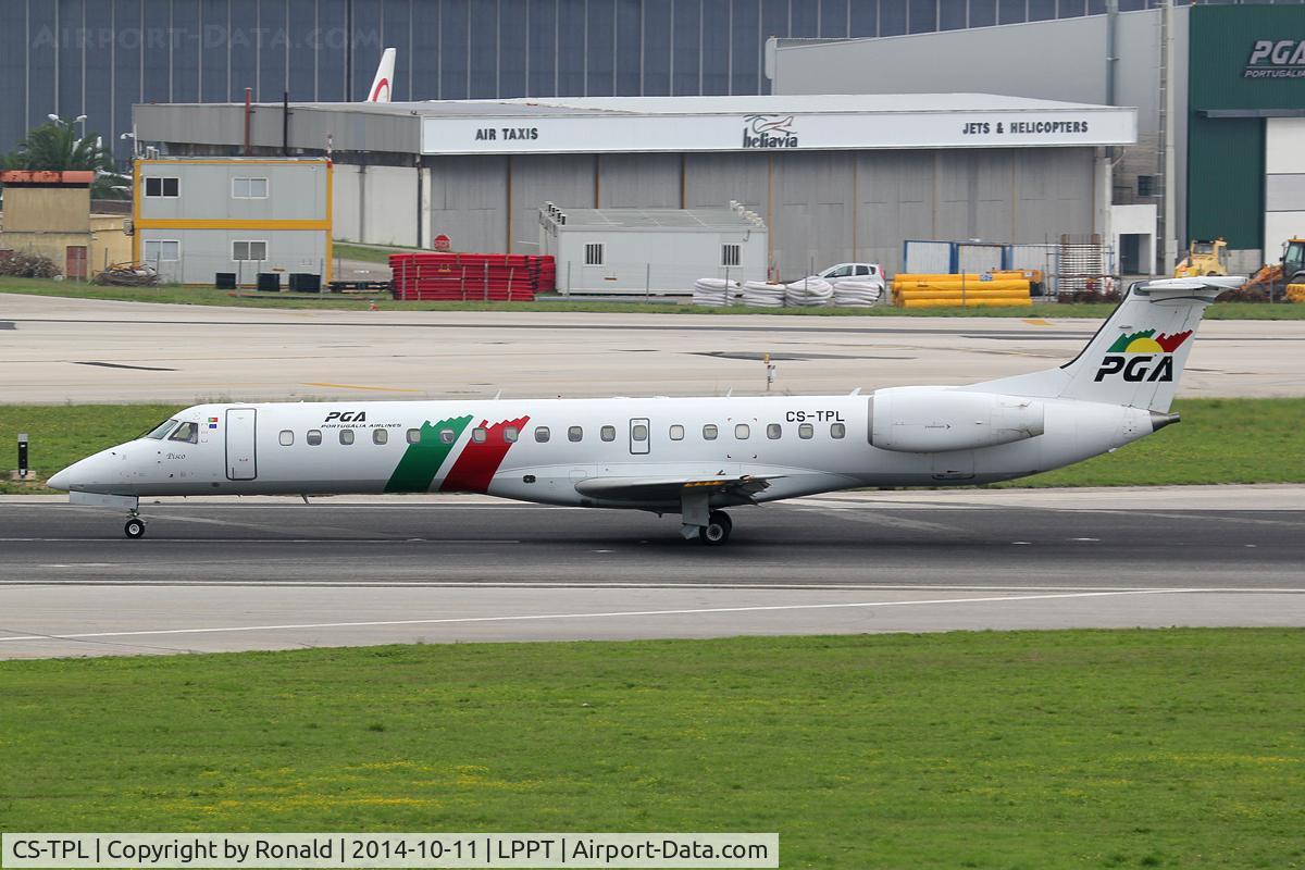 CS-TPL, 1988 Embraer EMB-145EP (ERJ-145EP) C/N 145051, at lis