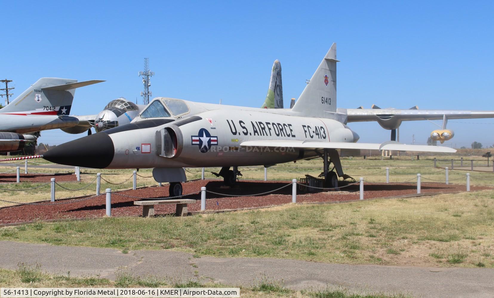 56-1413, 1956 Convair F-102A Delta Dagger C/N 8-10-360, F-102 zx