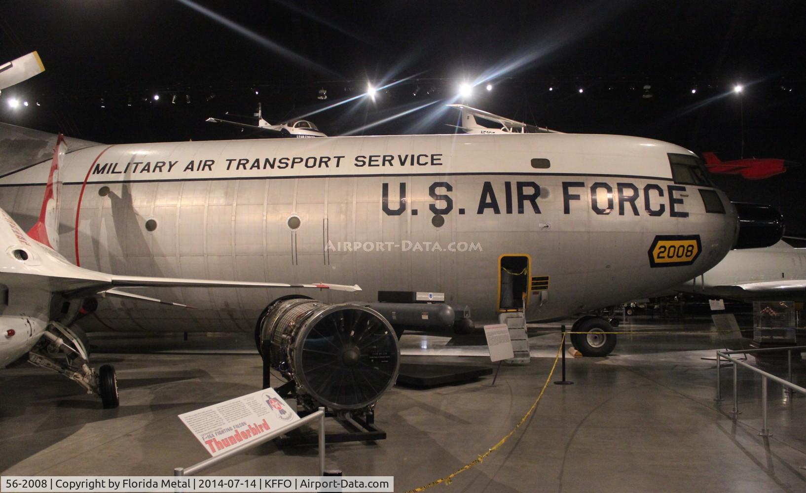 56-2008, 1956 Douglas C-133A-25-DL Cargomaster C/N 45245, C-133A zx