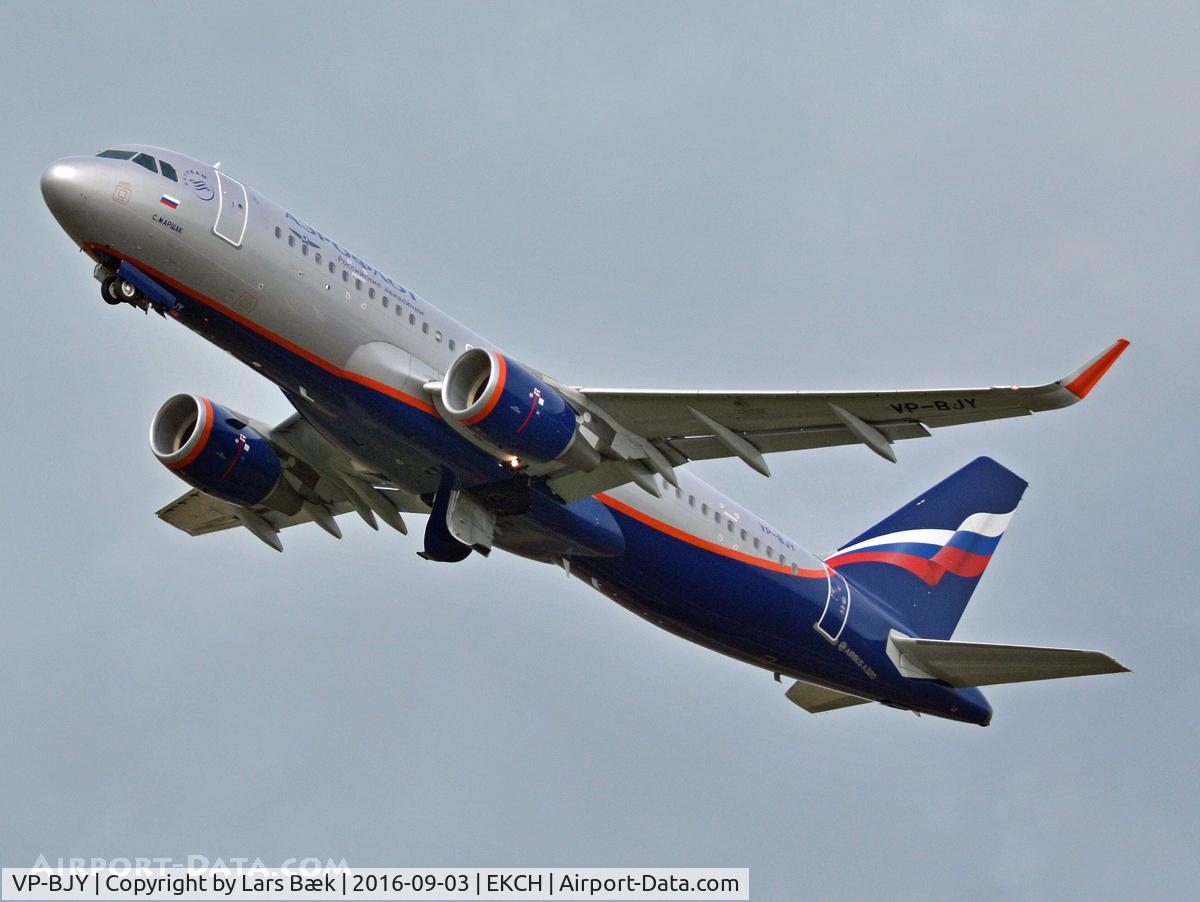 VP-BJY, 2016 Airbus A320-214 C/N 6963, RWY22R