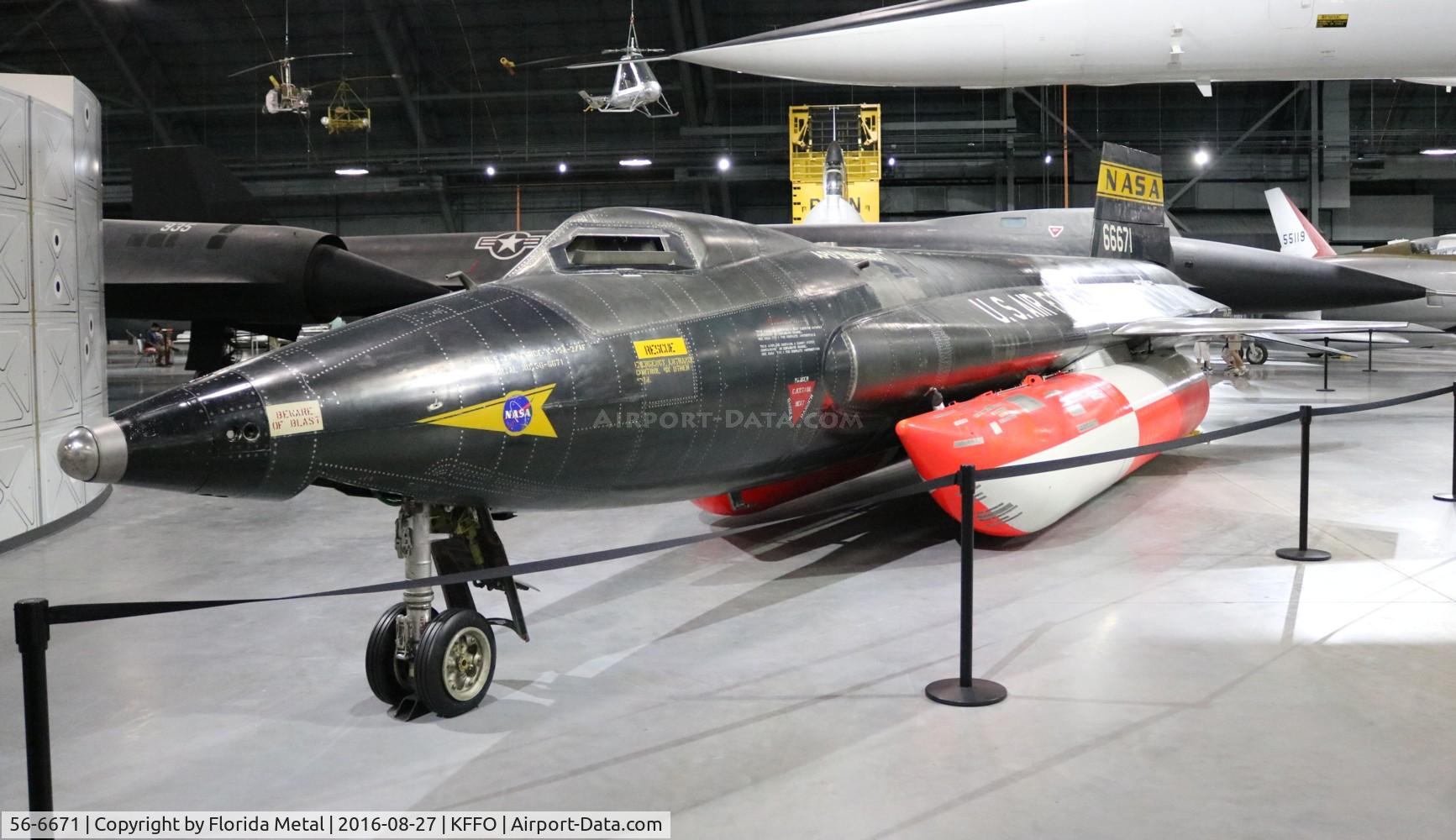 56-6671, 1956 North American X-15A-2 C/N 240-2, USAF Museum 2016