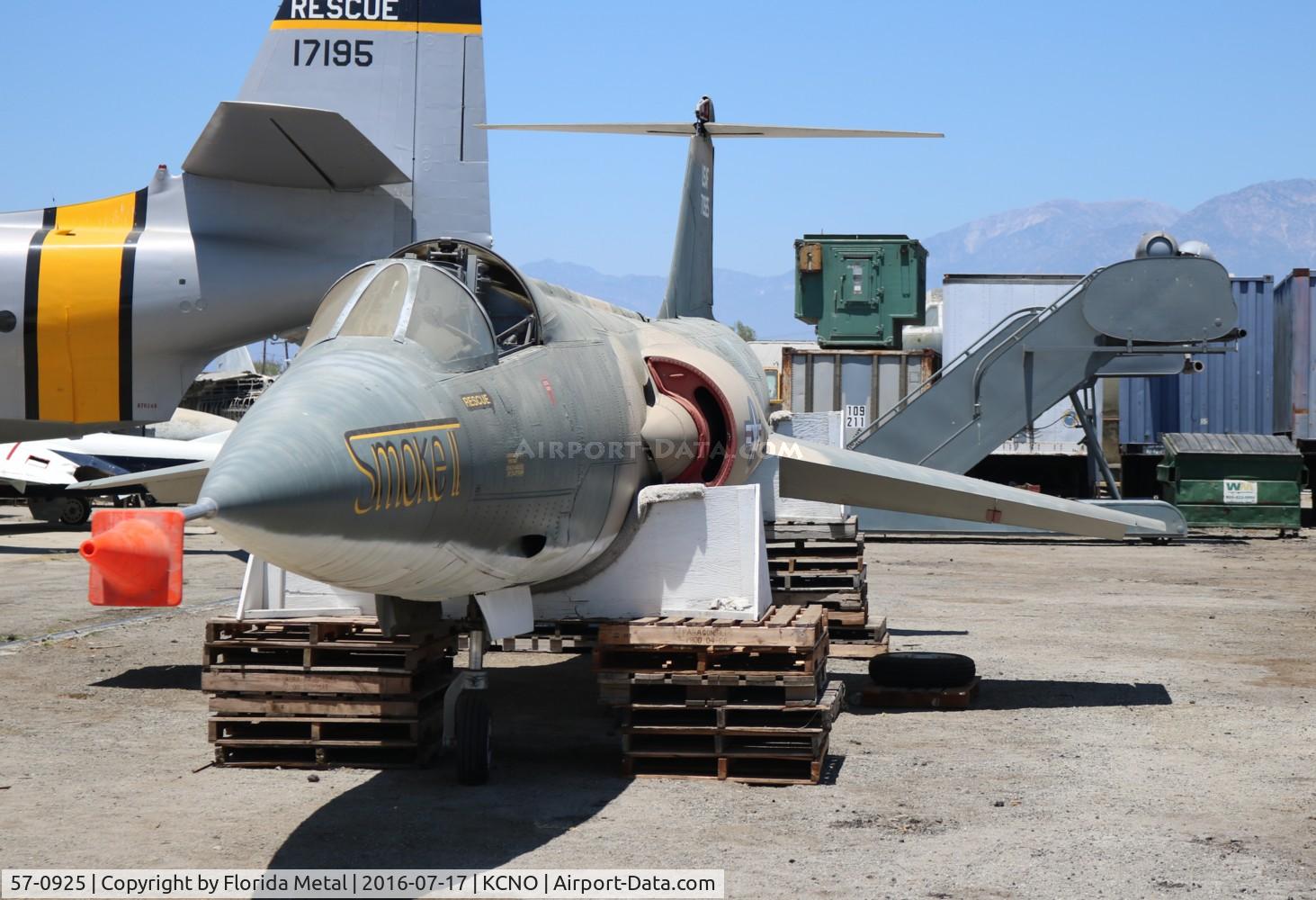 57-0925, 1957 Lockheed F-104C Starfighter C/N 383-1234, F-104 zx