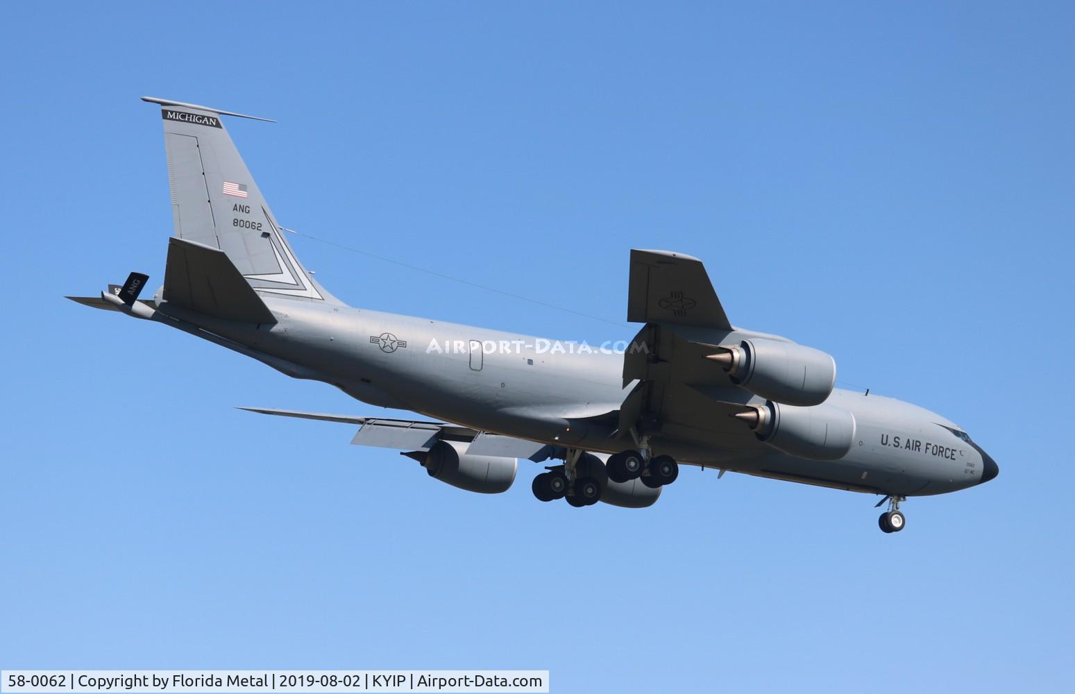 58-0062, 1958 Boeing KC-135T Stratotanker C/N 17807, KC-135T zx
