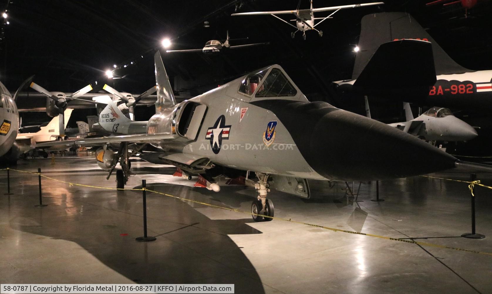 58-0787, 1958 Convair F-106A Delta Dart C/N 8-24-118, F-106 zx
