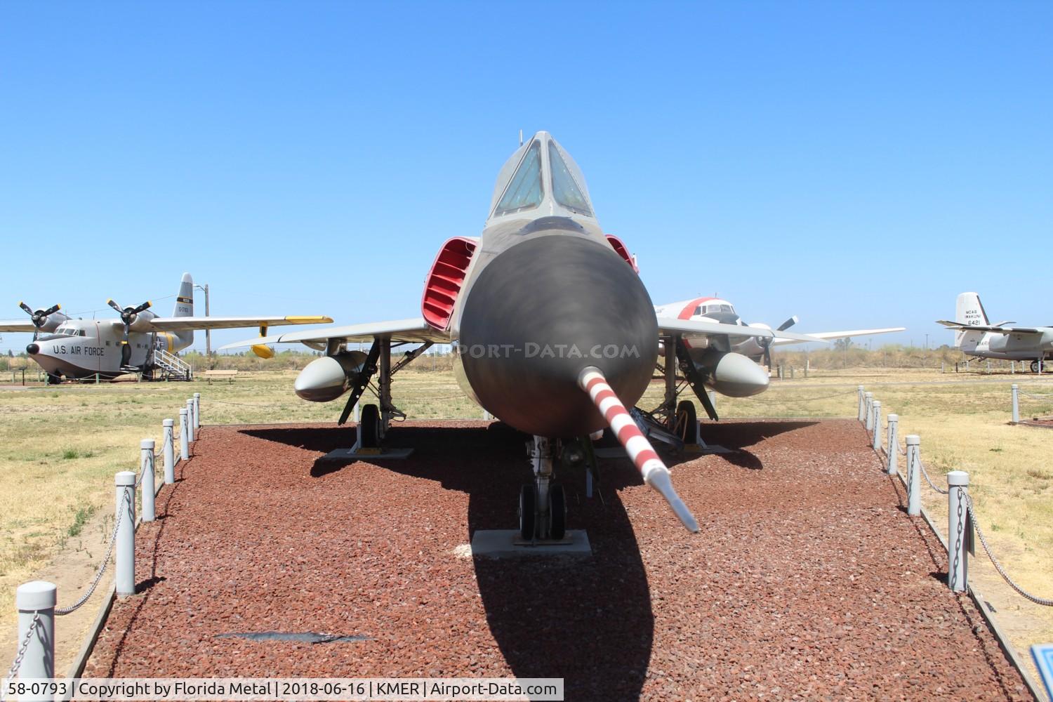 58-0793, 1958 Convair QF-106A Delta Dart C/N 8-24-124, F-106 zx