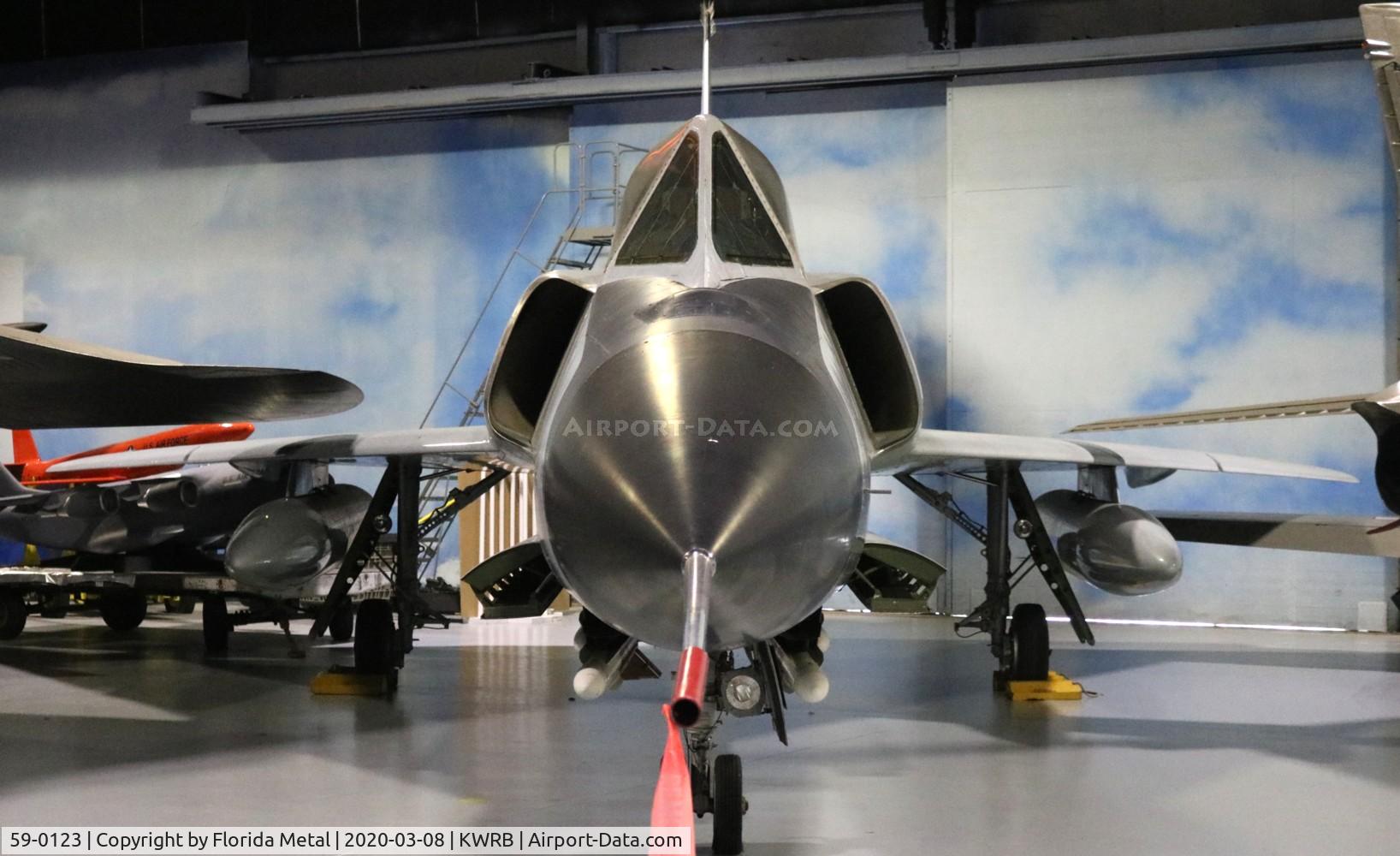 59-0123, 1959 Convair F-106A Delta Dart C/N 8-31-11, F-106 zx