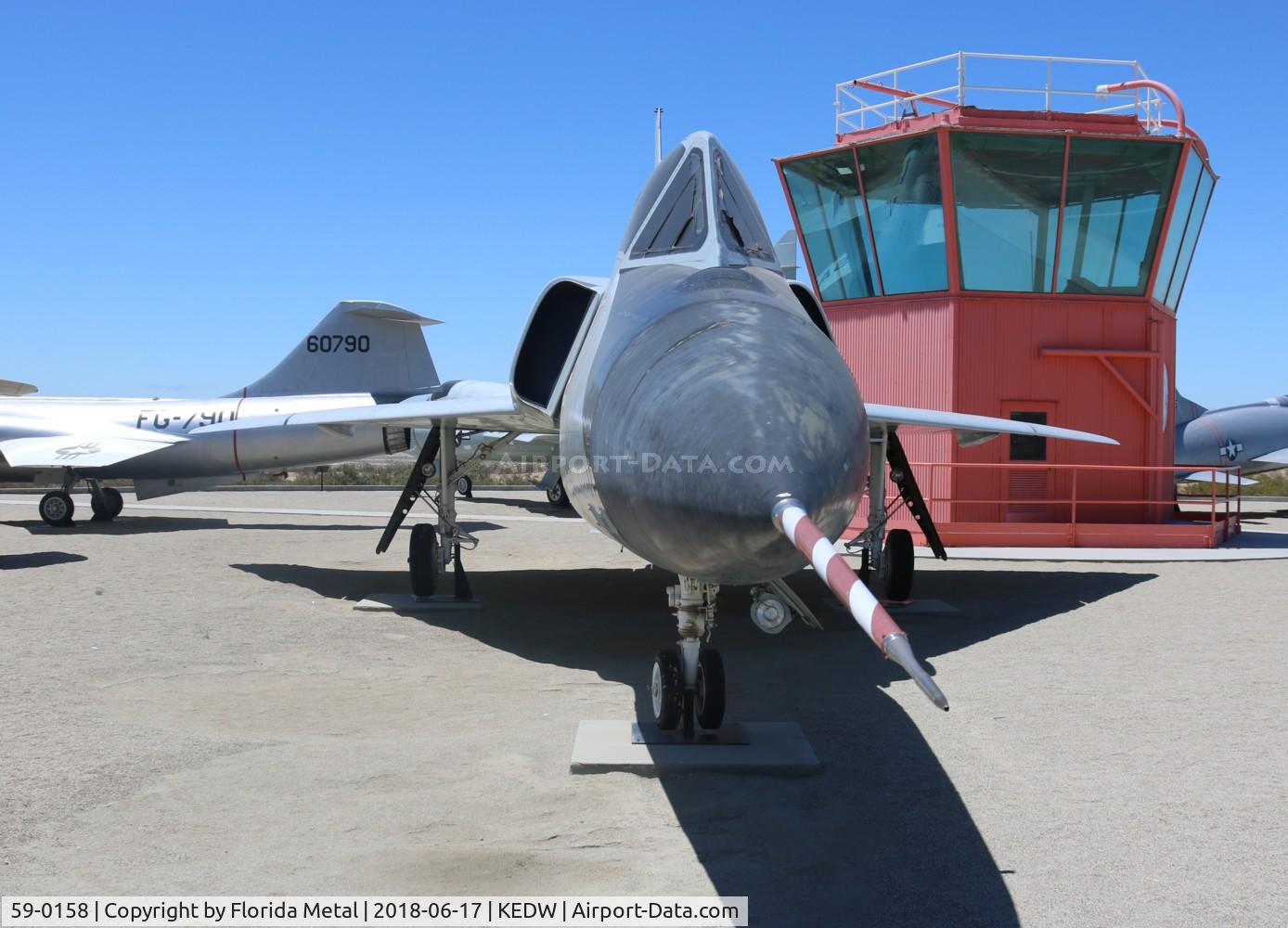 59-0158, 1959 Convair QF-106B Delta Dart C/N 8-32-10, F-106 zx