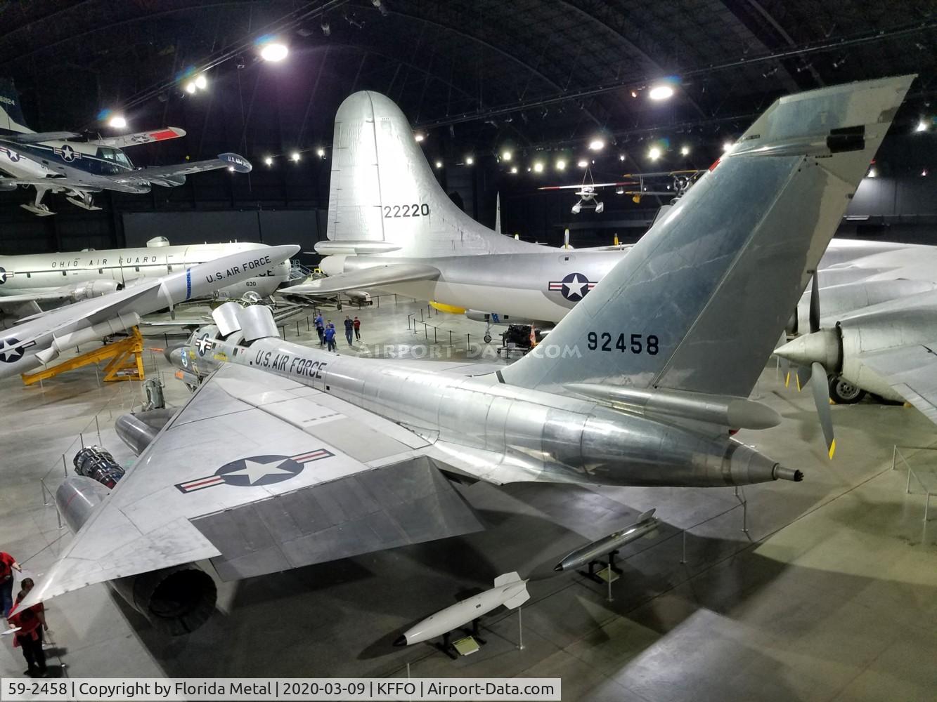 59-2458, 1959 Convair B-58A Hustler C/N 61, B-58 zx