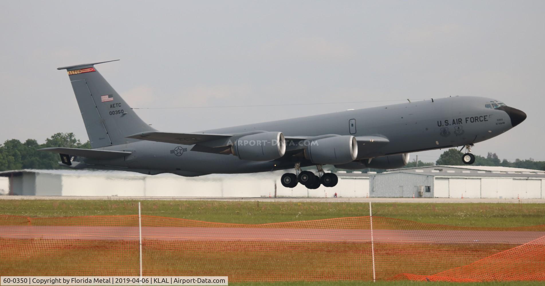 60-0350, 1960 Boeing KC-135R Stratotanker C/N 18125, KC-135R zx LAL