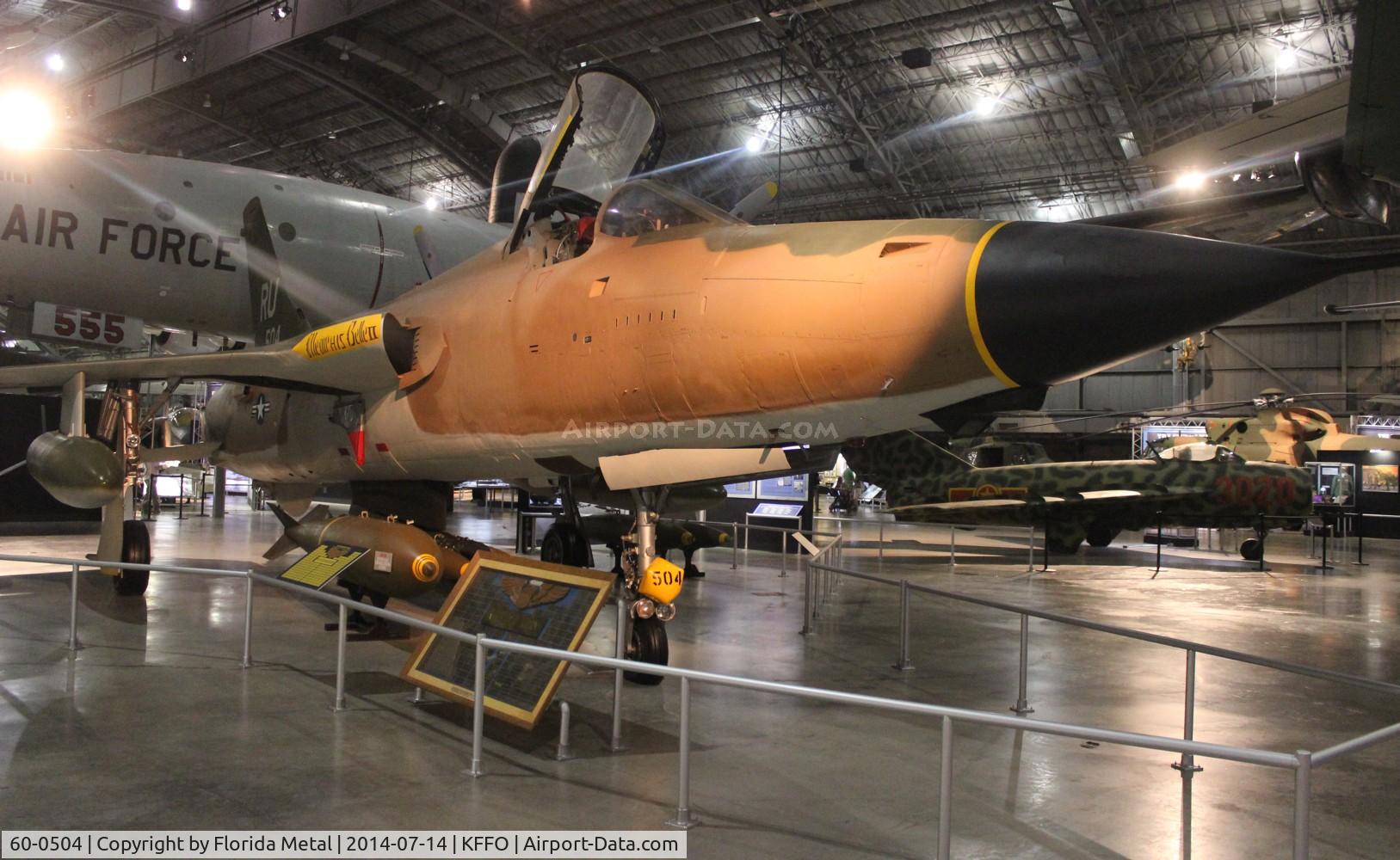60-0504, 1961 Republic F-105D Thunderchief C/N D192, F-105 zx