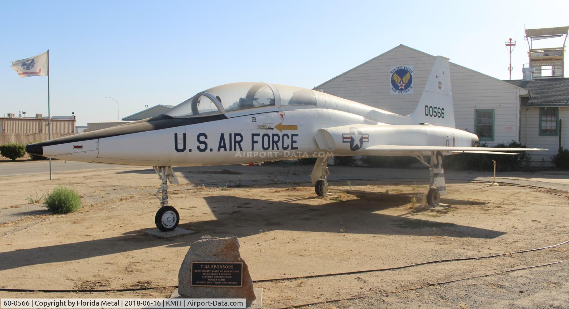 60-0566, 1960 Northrop T-38A-35-NO Talon C/N N.5139, T-38 zx