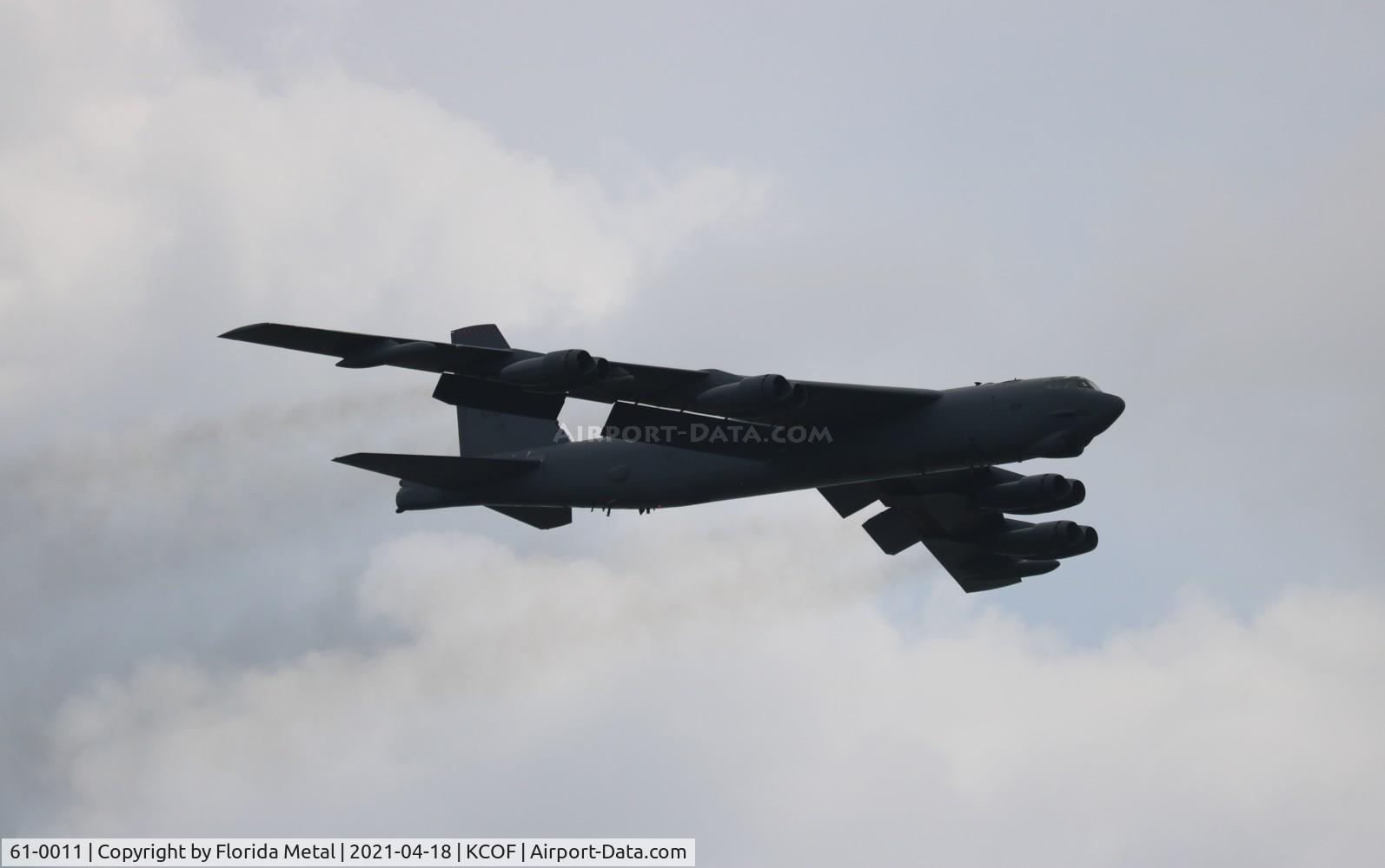 61-0011, 1961 Boeing B-52H Stratofortress C/N 464438, B-52H