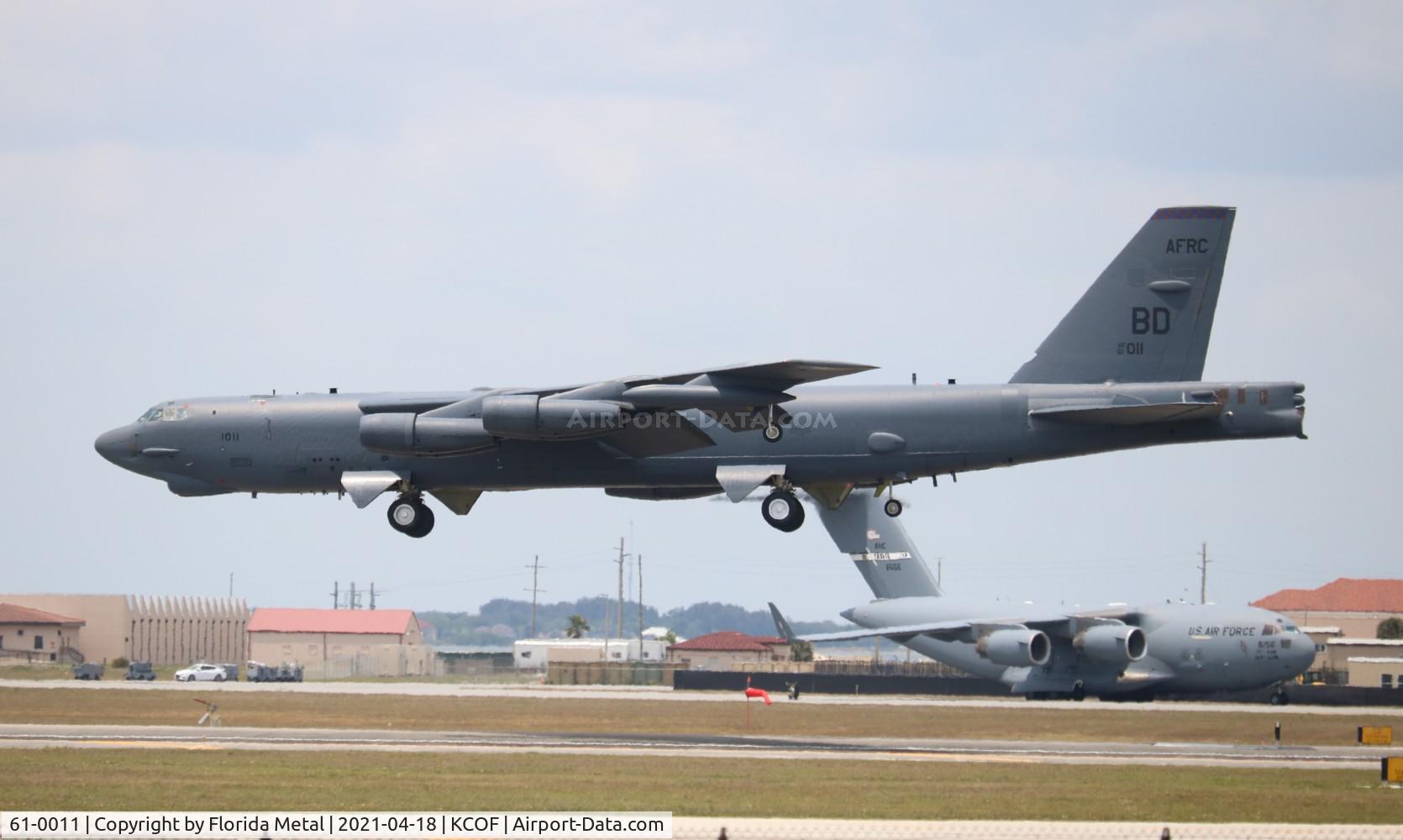 61-0011, 1961 Boeing B-52H Stratofortress C/N 464438, B-52H zx