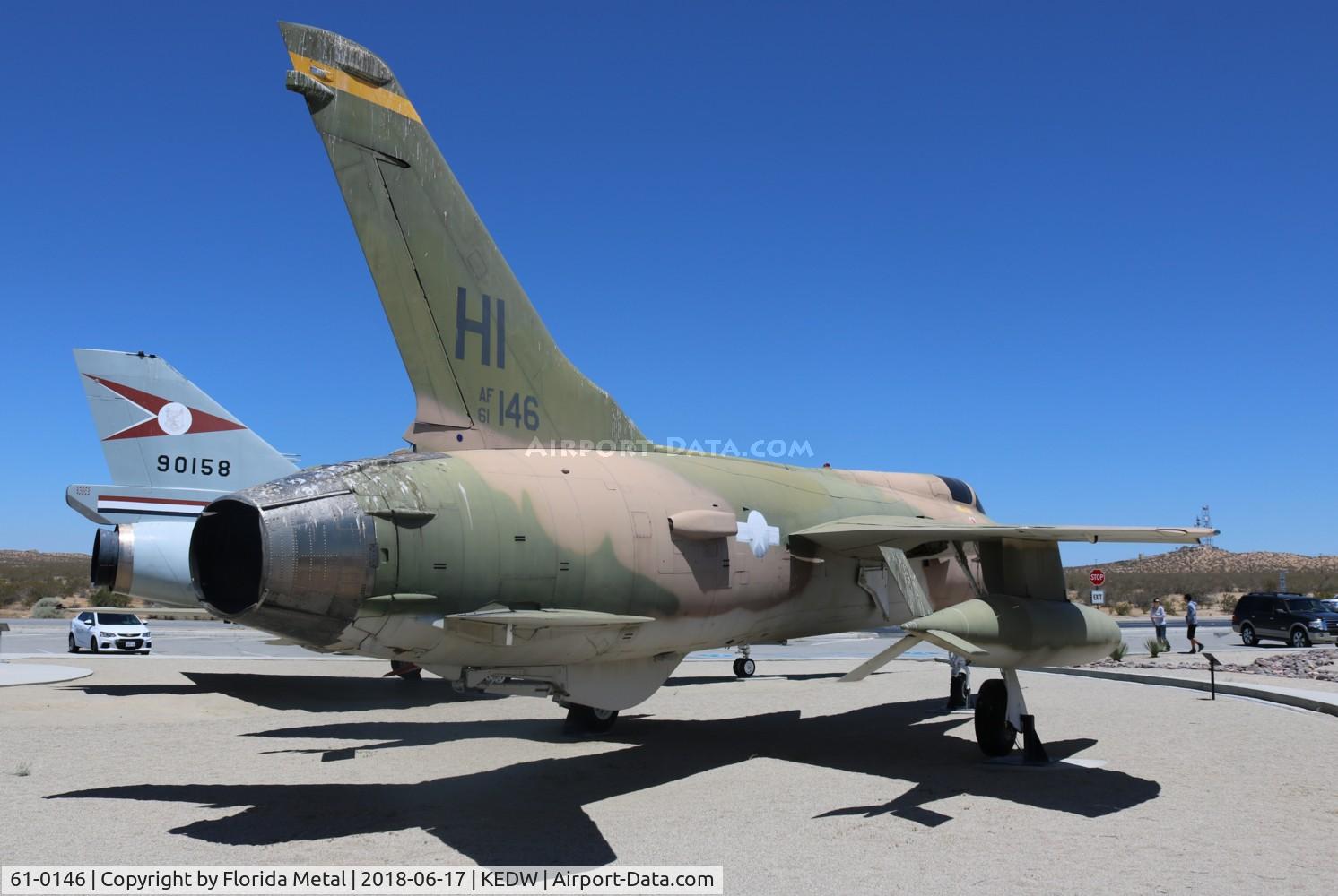 61-0146, 1961 Republic F-105D Thunderchief C/N D341, F-105 zx
