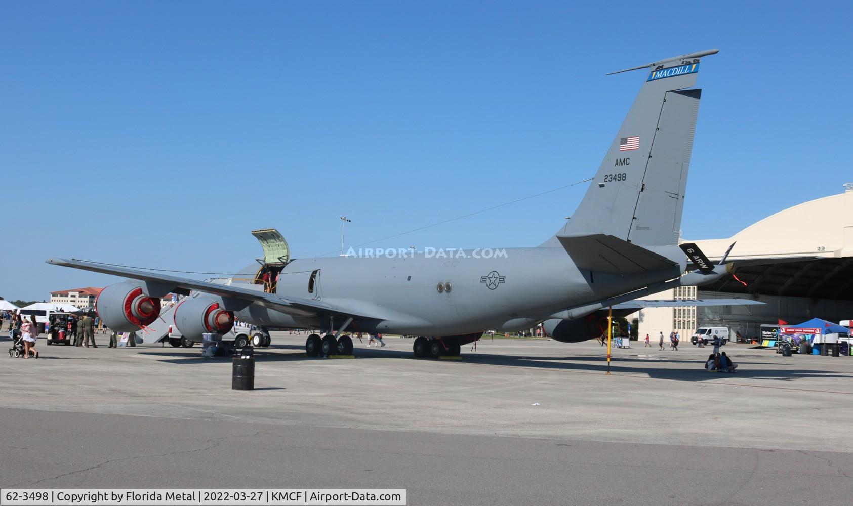 62-3498, 1963 Boeing KC-135R Stratotanker C/N 18481, KC-135R zx