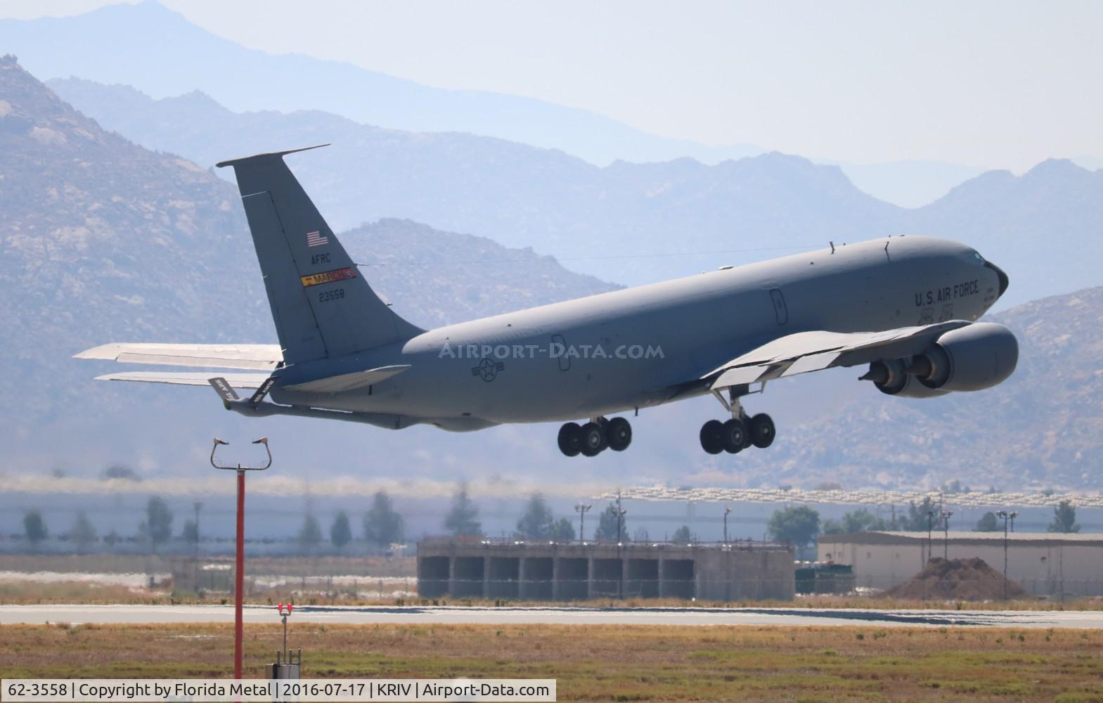 62-3558, 1962 Boeing KC-135R Stratotanker C/N 18541, KC-135R zx