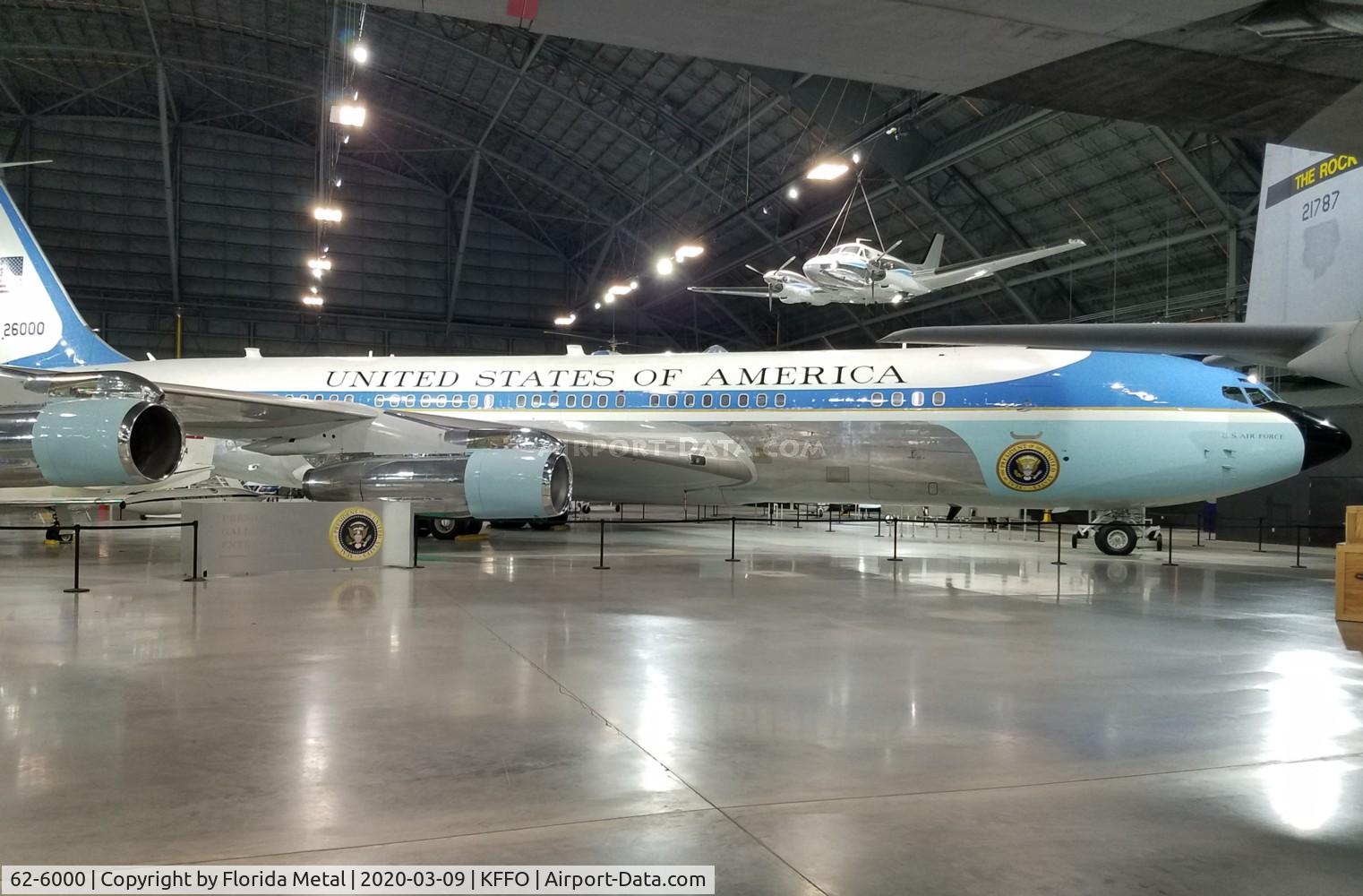 62-6000, 1962 Boeing VC-137C (707-353B) C/N 18461, USAF Museum 2020