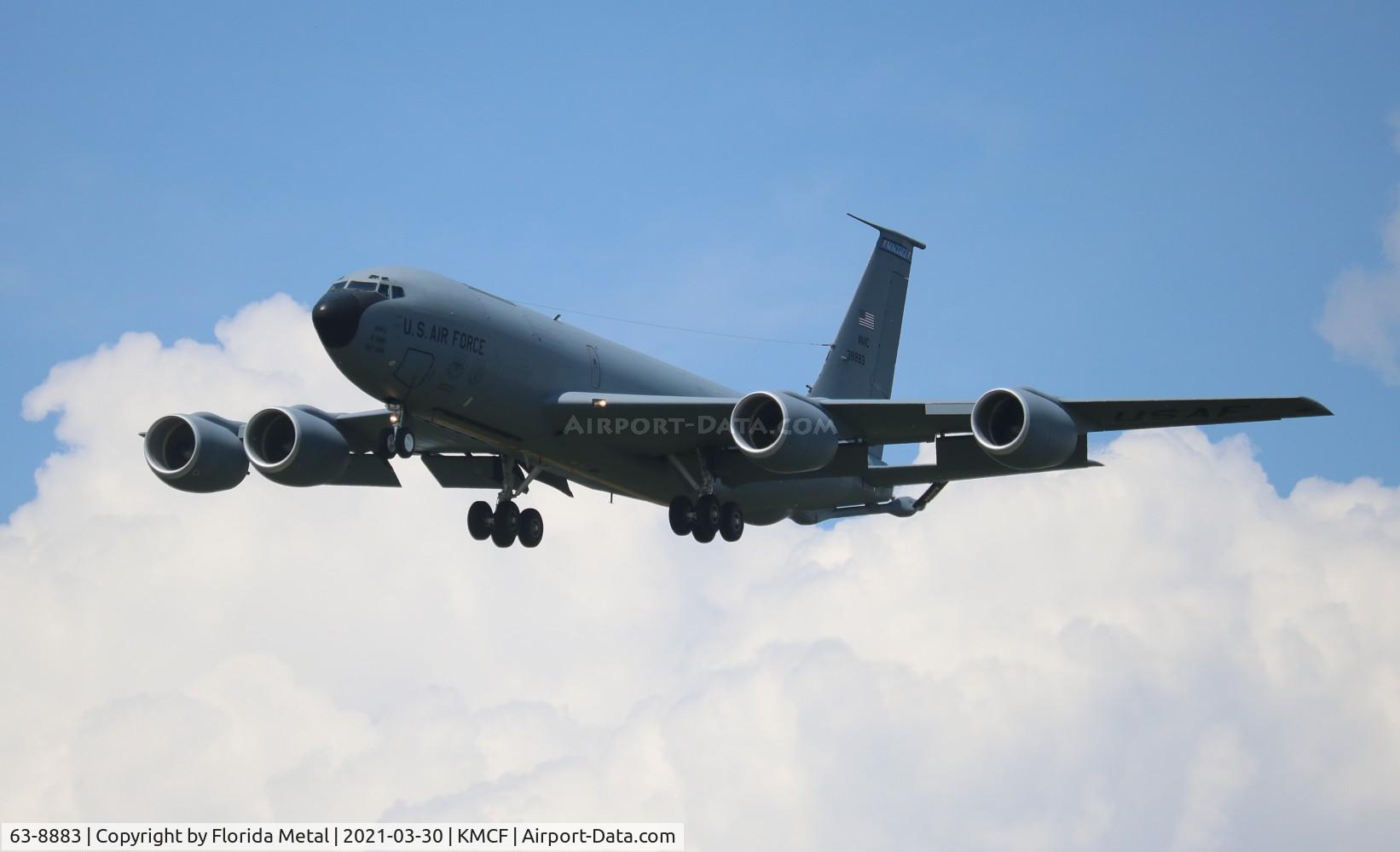 63-8883, 1963 Boeing KC-135R Stratotanker C/N 18731, KC-135R zx