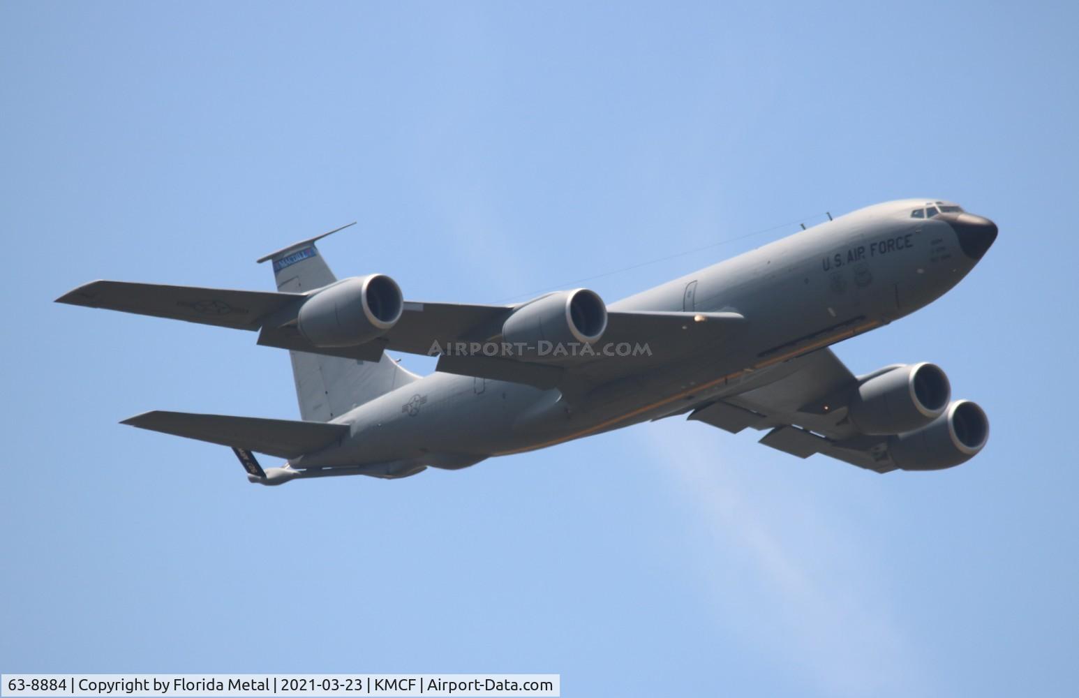 63-8884, 1963 Boeing KC-135R Stratotanker C/N 18732, KC-135R zx