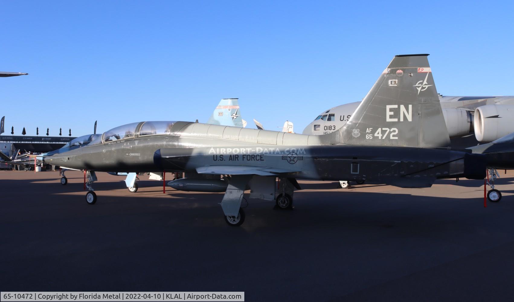 65-10472, 1965 Northrop T-38A Talon C/N N.5891, T-38 zx LAL
