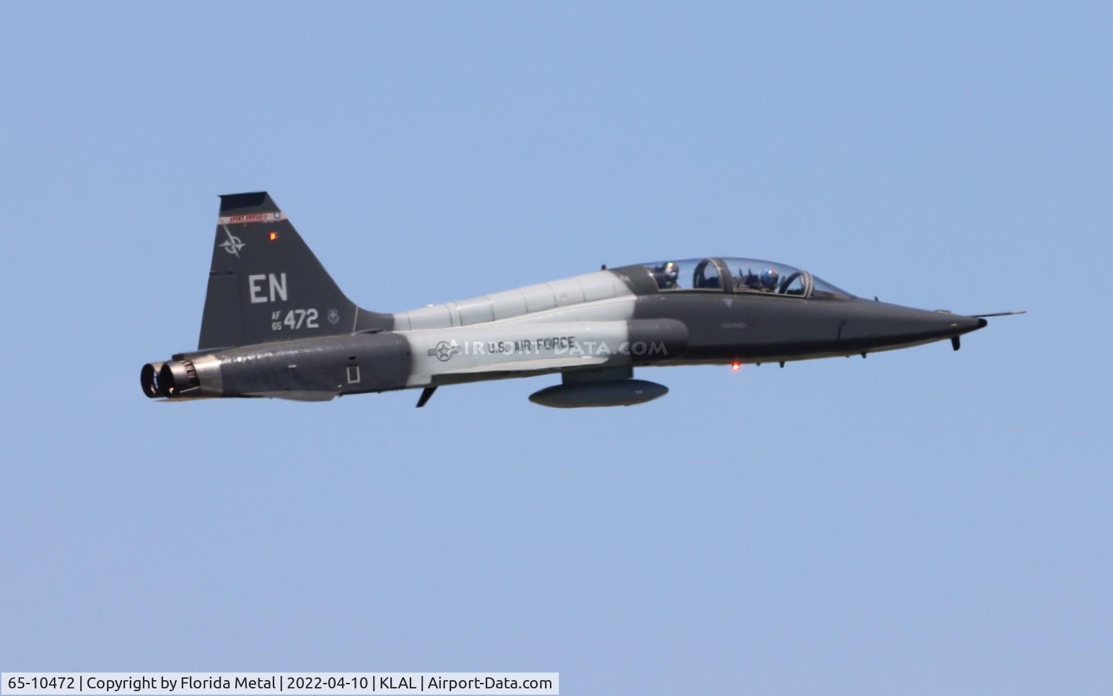 65-10472, 1965 Northrop T-38A Talon C/N N.5891, T-38 zx LAL