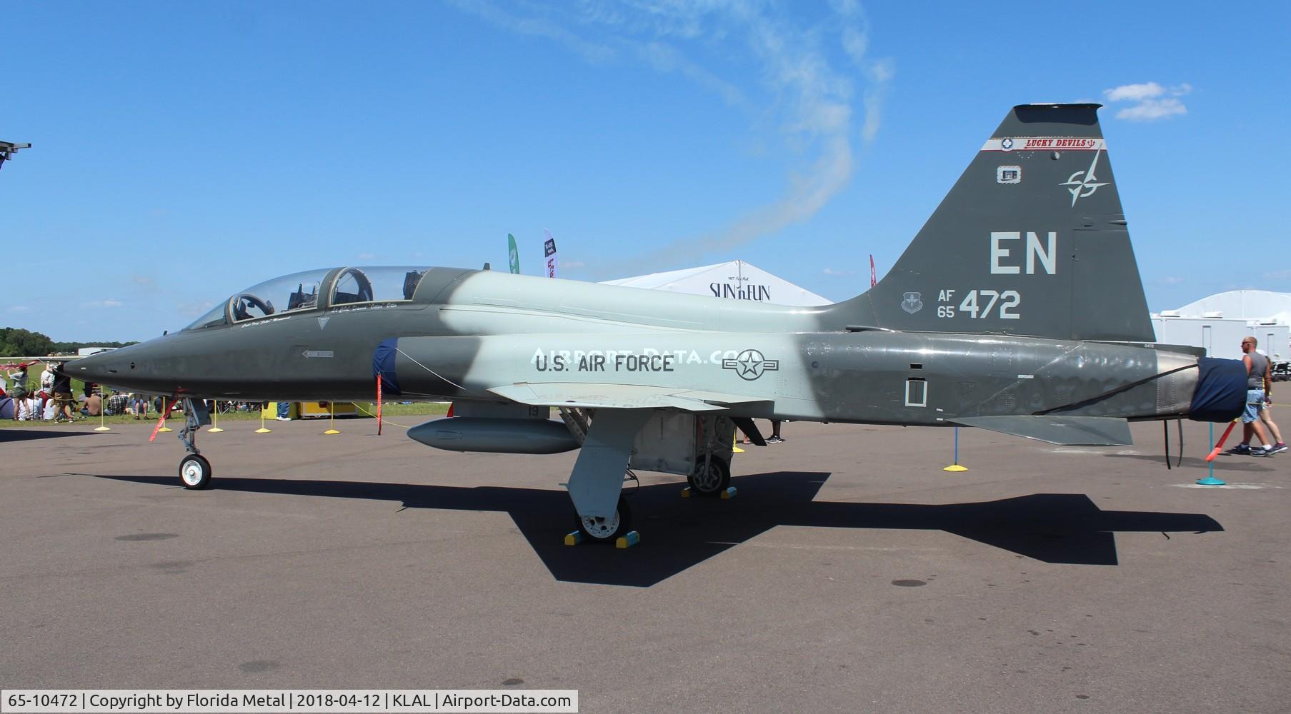 65-10472, 1965 Northrop T-38A Talon C/N N.5891, T-38 zx LAL