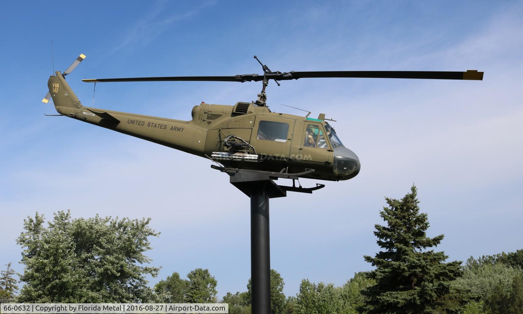 66-0632, 1966 Bell UH-1C Iroquois C/N 1614, UH-1 zx Monroe MI