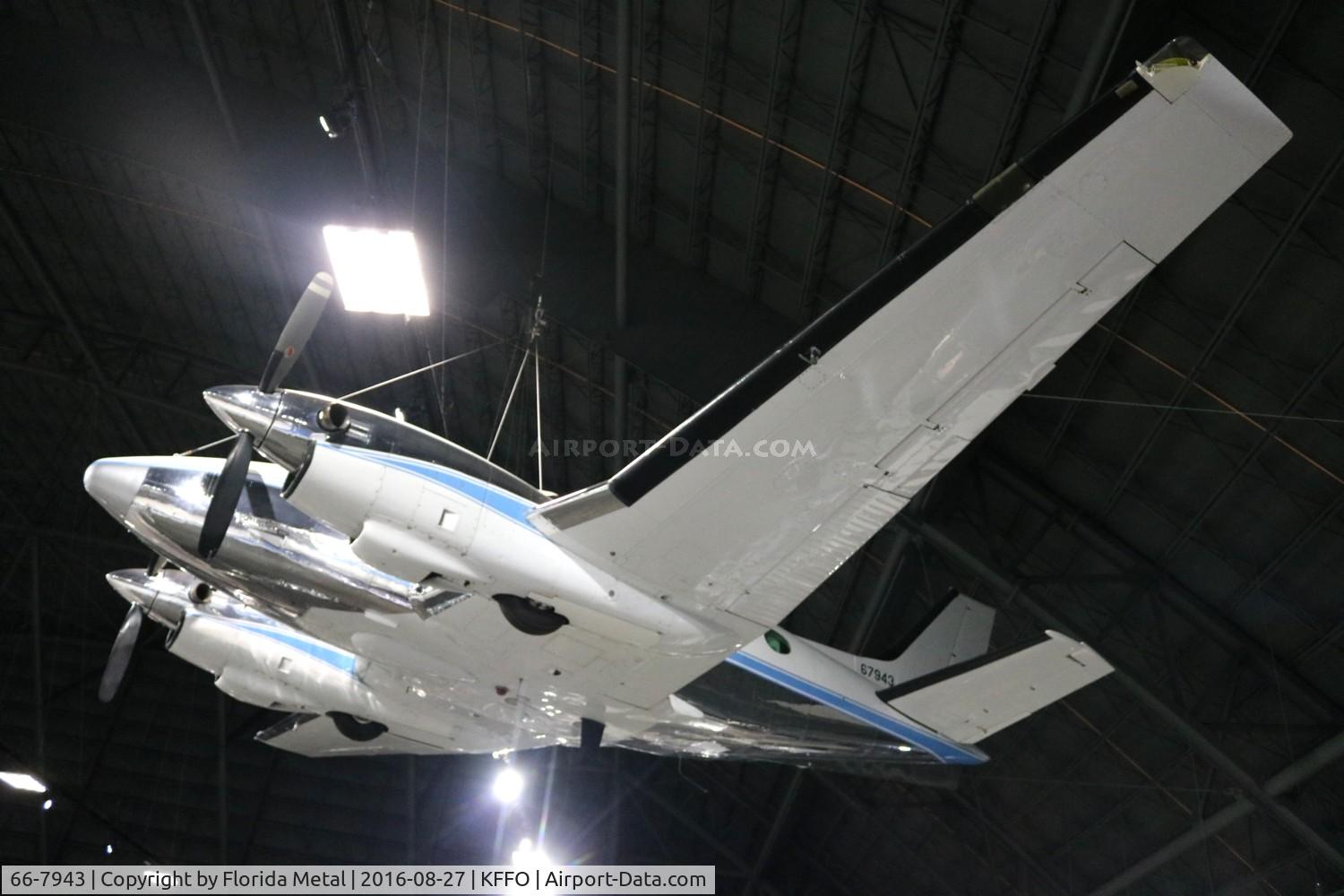 66-7943, 1966 Beech VC-6A King Air C/N LJ.91, USAF Museum 2016