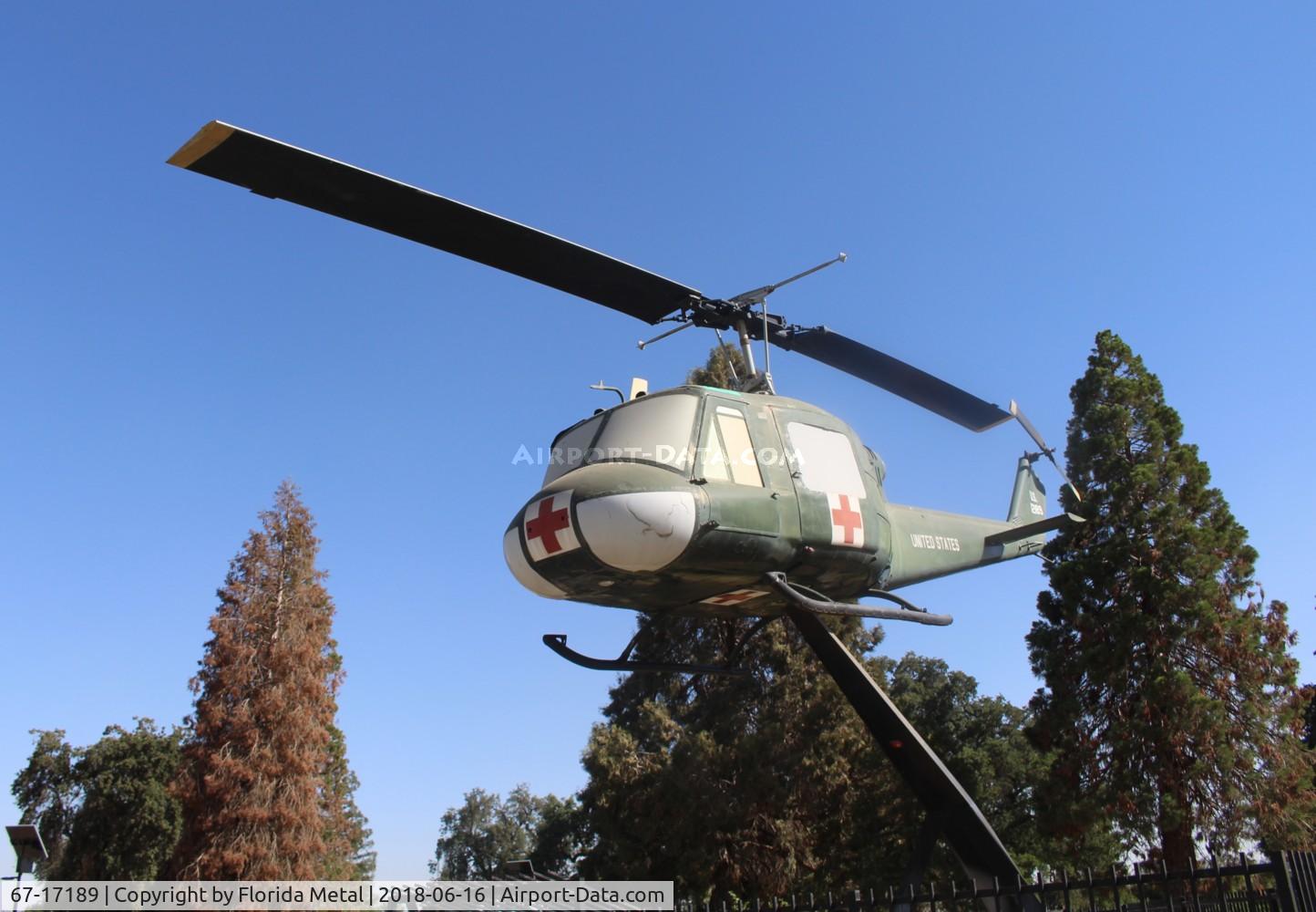 67-17189, 1967 Bell UH-1H C/N 9387, UH-1 zx Porterville CA