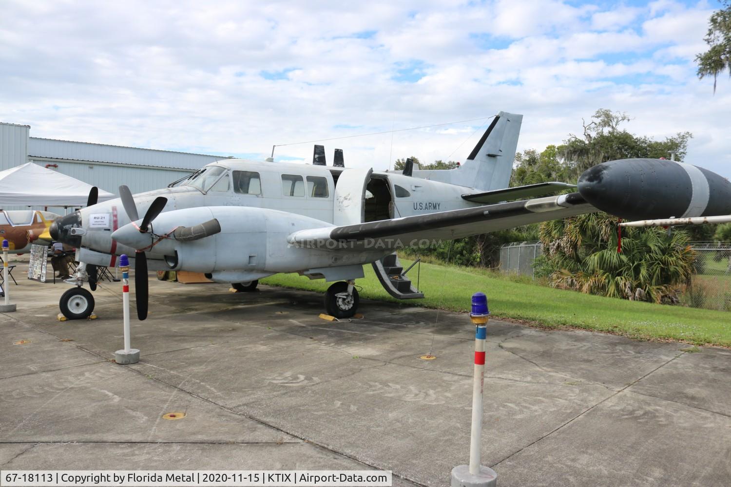 67-18113, 1967 Beech RU-21A Ute C/N LM.109, RU-21A zx