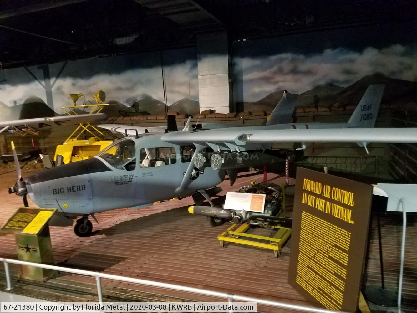 67-21380, 1967 Cessna O-2A Super Skymaster Super Skymaster C/N 337M-0086, O-2 zx