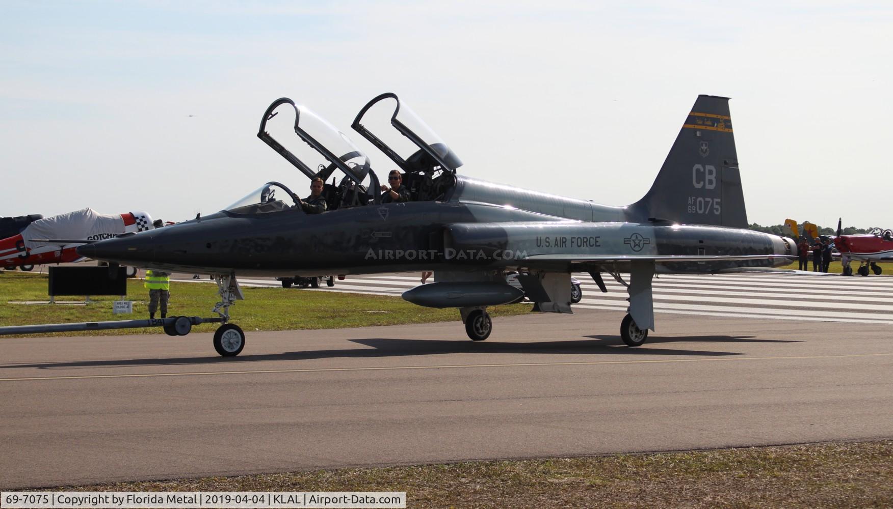 69-7075, 1969 Northrop T-38C Talon C/N T.6225, T-38 zx LAL
