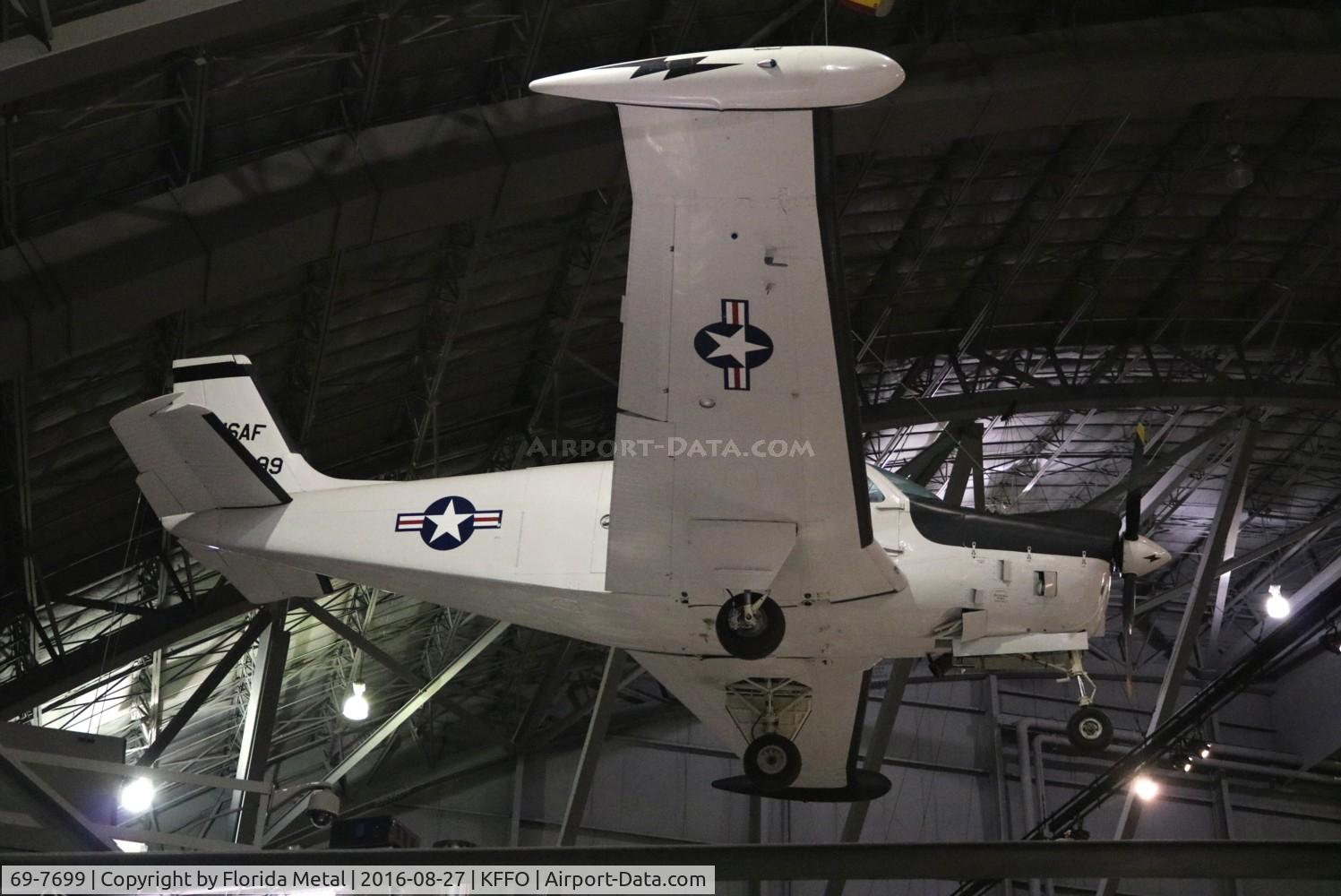 69-7699, 1969 Beech QU-22B C/N EB-7, USAF Museum 2016