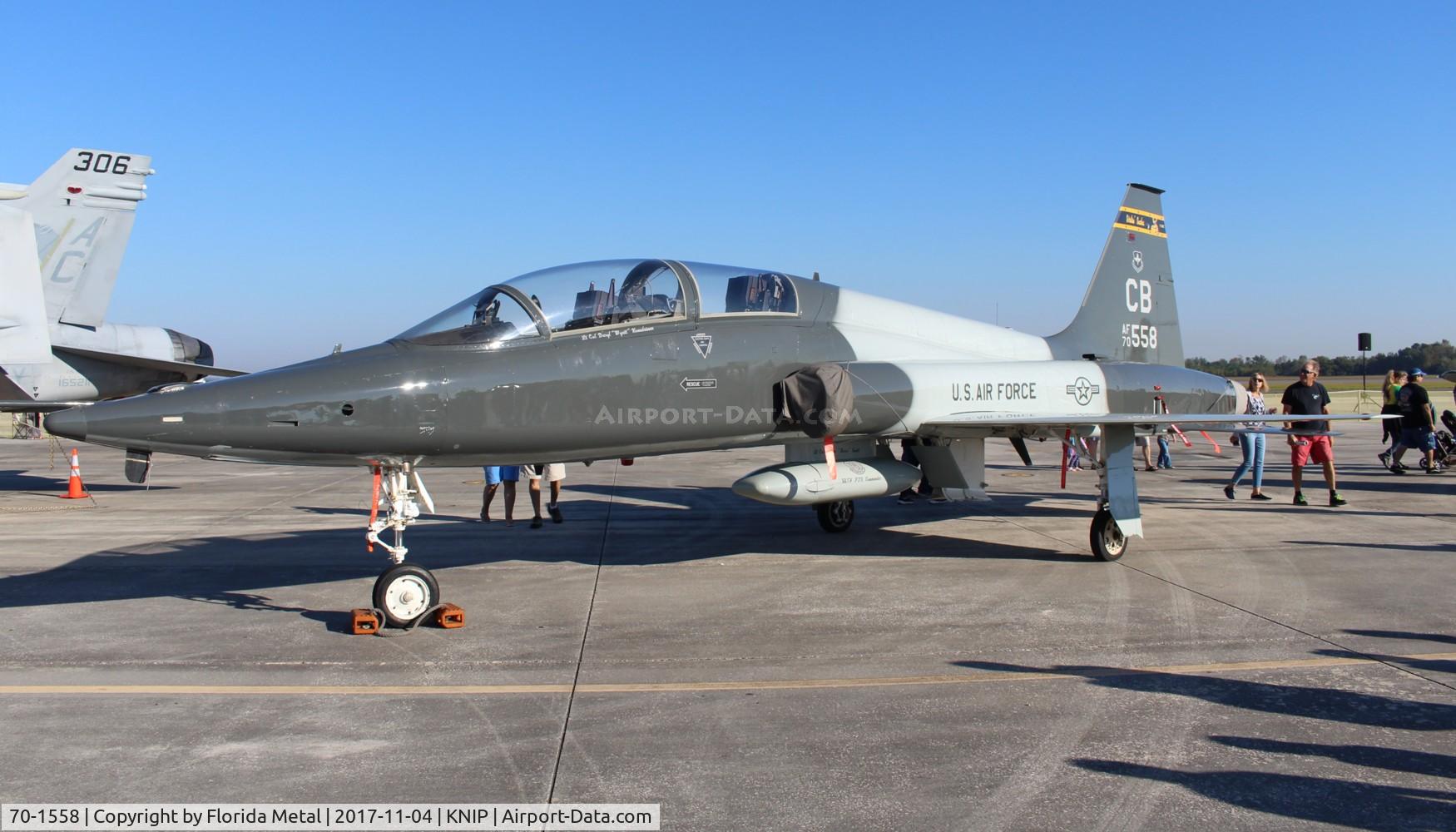 70-1558, 1970 Northrop T-38C Talon C/N T.6248, T-38 zx