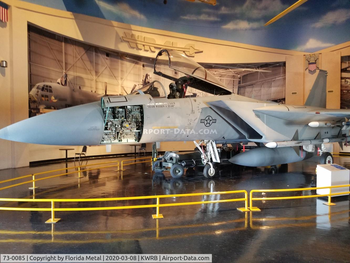 73-0085, 1973 McDonnell Douglas F-15A Eagle C/N 0023/A019, F-15 zx