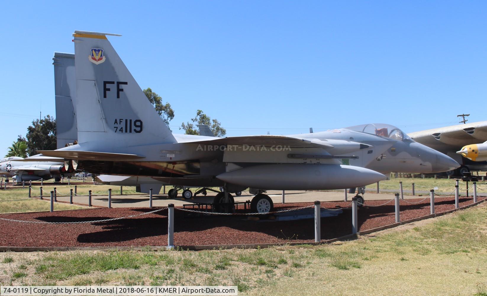 74-0119, McDonnell Douglas GF-15A Eagle C/N 0095, F-15 zx